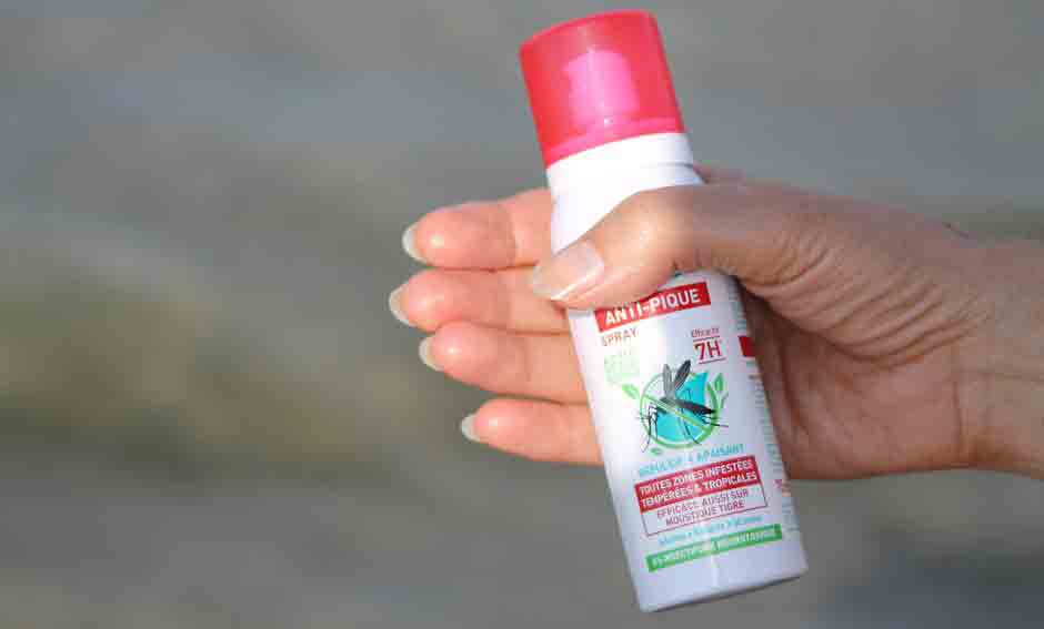 Mosquito repellent tropical area with enhanced efficiency