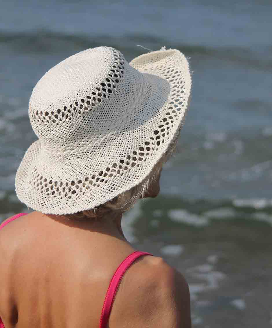 chapeau ou casquette pour protéger sa tete du soleil