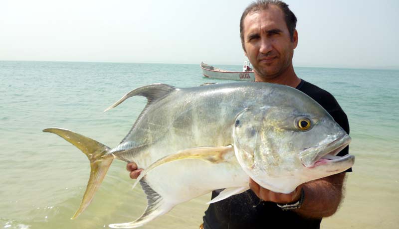 trevally on kere for fishing holidays and stay