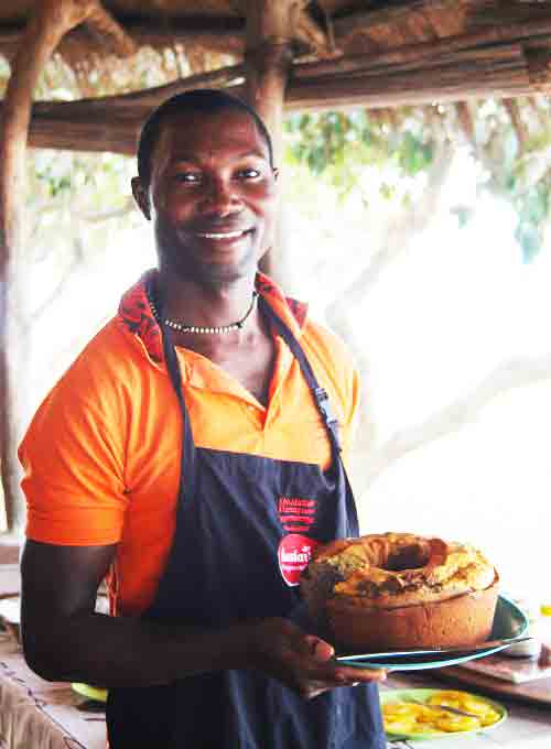 Antonio private kitchen chef Guinnea Bissau cook kere island